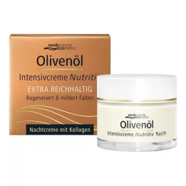 OLIVENÖL INTENSIVCREME Éjszakai tápláló krém, 50 ml