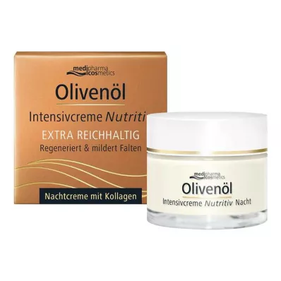OLIVENÖL INTENSIVCREME Éjszakai tápláló krém, 50 ml OLIVENÖL INTENSIVCREME Éjszakai tápláló krém, 50 ml
