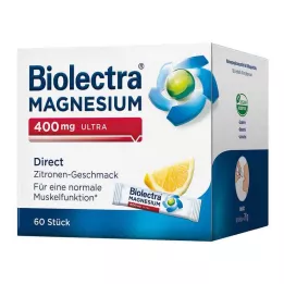 BIOLECTRA Magnézium 400 mg ultra Direct Lemon, 60 db kapszula