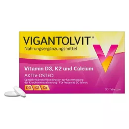 VIGANTOLVIT D3 K2 kalcium D3-vitamin filmtabletta, 30 kapszula