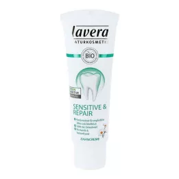 LAVERA Sensitive fogkrém &amp; Repair fluoriddal, 75 ml