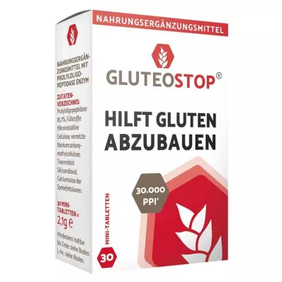 GLUTEOSTOP tabletta, 30 db