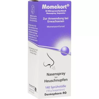 MOMEKORT 50 μg/Spray.Nas.Susp.140 Felnőttek, 18 g