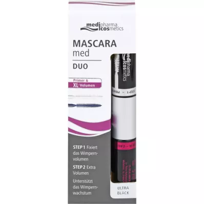 MASCARA med Duo Primer &amp; XL Térfogat, 10 ml