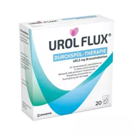UROL FLUX Flush Therapy 400,5 mg pezsgőtabletta, 20 db