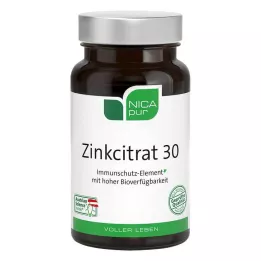 NICAPUR Cink-citrát 30 kapszula, 60 kapszula