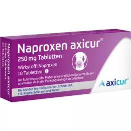 NAPROXEN axicur 250 mg tabletta, 10 db