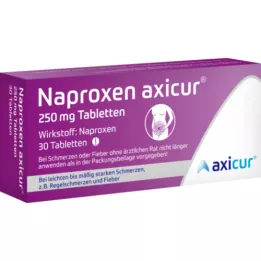 NAPROXEN axicur 250 mg tabletta, 30 db
