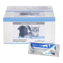 Feligum Trojaner kiegészítő etetőprés kutyáknak/macskáknak, 30X10 g