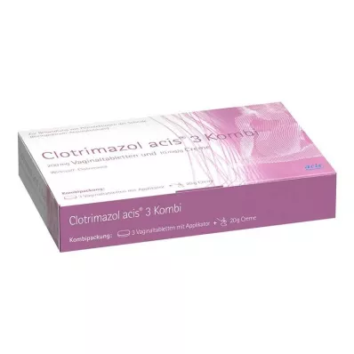 CLOTRIMAZOL acis 3 kombinált csomag, 1 db