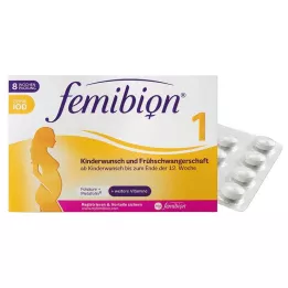 FEMIBION 1 termékenység+korai terhesség jód nélküli tabletta, 60 db