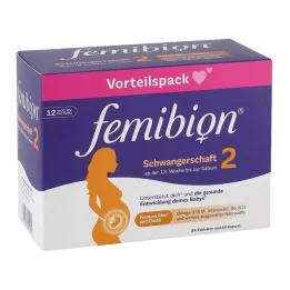 FEMIBION 2 terhességi kombinált csomag, 2X84 db