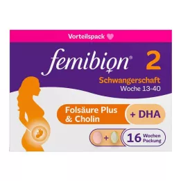 FEMIBION 2 terhességi kombinált csomag, 2X112 db