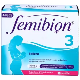 FEMIBION 3 szoptatási kombinált csomag, 2X28 db