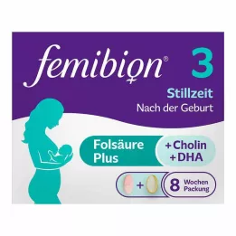 FEMIBION 3 szoptatási kombinált csomag, 2X56 db