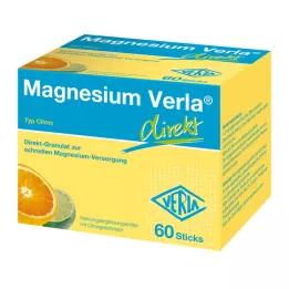 MAGNESIUM VERLA direkt granulátum citrus, 60 db