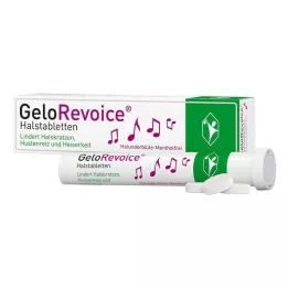 GELOREVOICE Torokcsepp bodzavirág-Mentholfree, 20 db