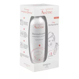 AVENE Termálvíz spray 150ml+5 kendő maszk készlet, 1 p
