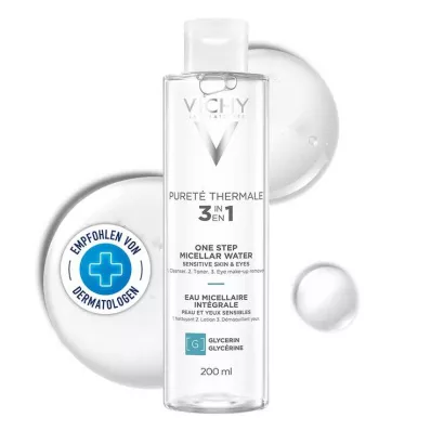 Vichy Purete Thermale Mineral Micellar Fluid érzékeny, 200 ml