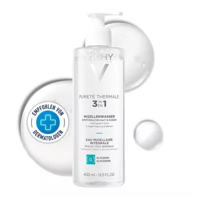 Vichy Purete Thermale Mineral Micellar Fluid érzékeny, 400 ml Vichy Purete Thermale Mineral Micellar Fluid érzékeny, 400 ml
