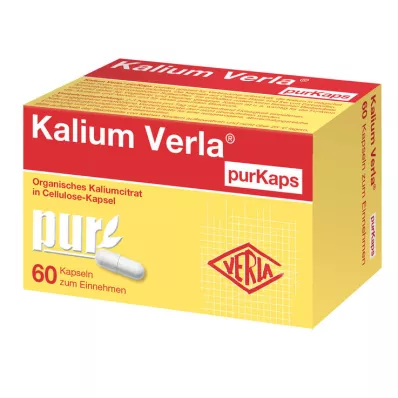 KALIUM VERLA purKaps, 60 kapszula