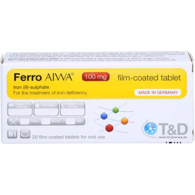 FERRO AIWA 100 mg filmtabletta, 20 db