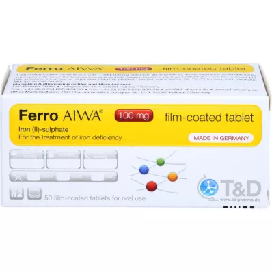 FERRO AIWA 100 mg filmtabletta, 50 db