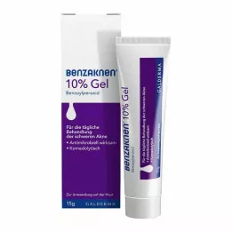 BENZAKNEN 10%-os gél, 15 g