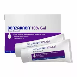 BENZAKNEN 10%-os gél, 2X60 g