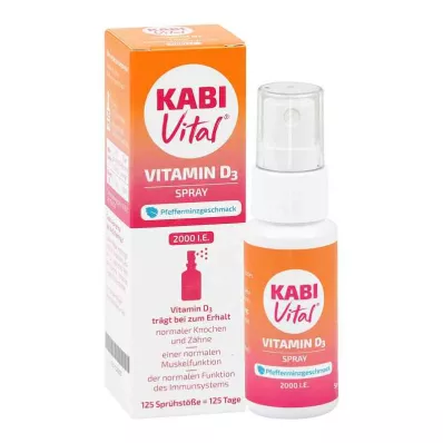 Kabivital 2000 I.e.D3 spray borsmenta íz (25 ml)