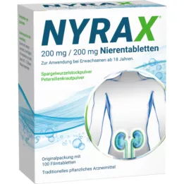 NYRAX 200 mg/200 mg vesetabletta, 100 db