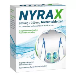 NYRAX 200 mg/200 mg vesetabletta, 200 db