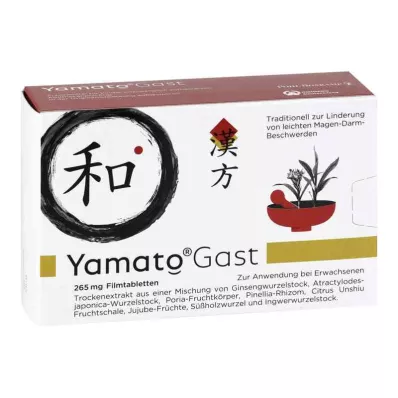 YamatoGast enyhe gyomor-bélrendszeri panaszokra (63 db) YamatoGast enyhe gyomor-bélrendszeri panaszokra (63 db)