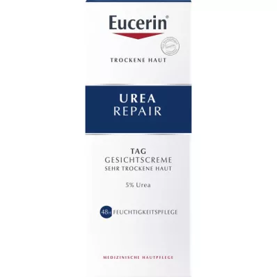 EUCERIN UreaRepair arckrém 5% nappali, 50 ml