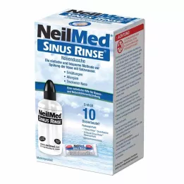 Neilmed Sinus Öblítő Nas.du.+ Nas.Sp.Salt 10 Dosbtl, 1 p