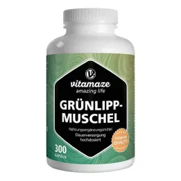 GRÜNLIPPMUSCHEL 500 mg-os nagy dózisú kapszula, 300 db