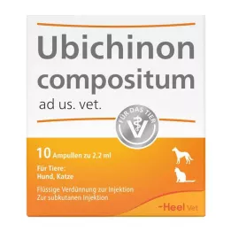 Ubiquinone compositum ad us.állatorvos.Ampullák, 10 db