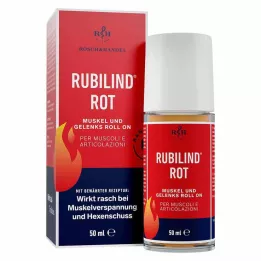 RUBILIND piros izom- és ízületi roll-on, 50 ml
