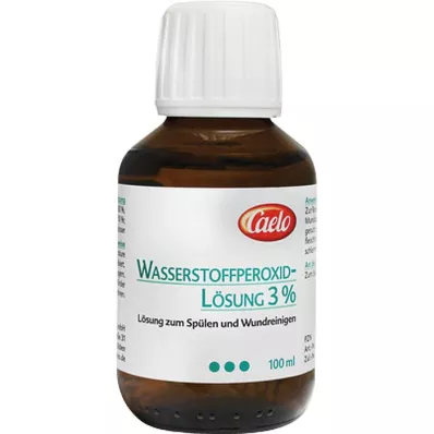 WASSERSTOFFPEROXID 3% Caelo Lsg.Standard Zul. 3%, 100 ml