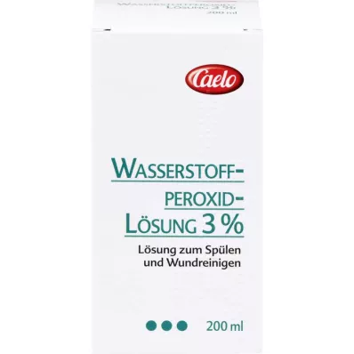 WASSERSTOFFPEROXID 3% Caelo Lsg.Standard Zul. 3%, 200 ml