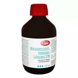WASSERSTOFFPEROXID 3% Caelo Lsg.Standard Zul. 3%, 200 ml