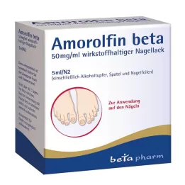 AMOROLFIN hatóanyagot tartalmazó béta 50 mg/ml körömlakk, 5 ml
