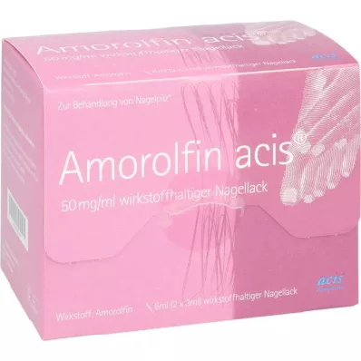AMOROLFIN acis 50 mg/ml hatóanyagot tartalmazó körömlakk, 6 ml