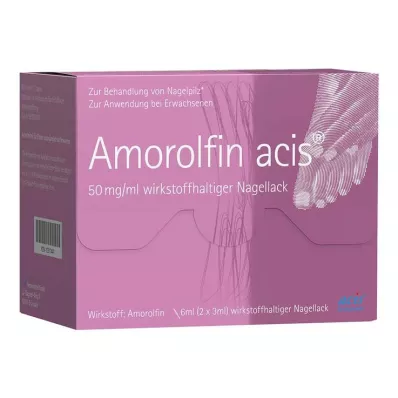 Amorolfin acis® 50 mg/ml aktív körömlakk, 6 ml