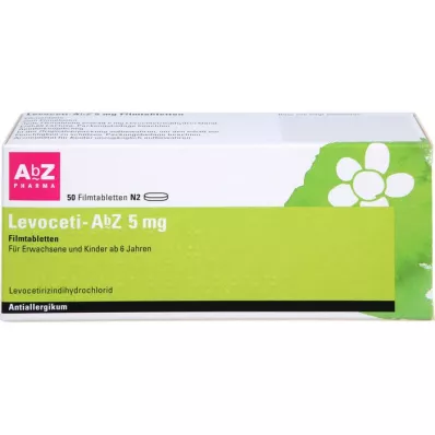 LEVOCETI-AbZ 5 mg filmtabletta, 50 db
