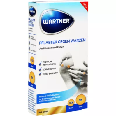 WARTNER Vakolat szemölcsök ellen, 24 db