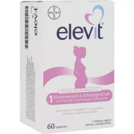 ELEVIT 1 termékenységi &amp; terhességi tabletta, 1X60 St