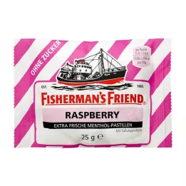 FISHERMANS FRIEND Málna cukorpasztillák nélkül, 25 g