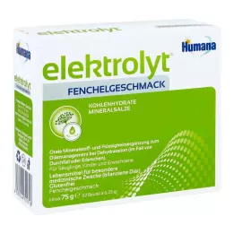 HUMANA Electrolyte édeskömény por hajtogatott doboz, 75 g