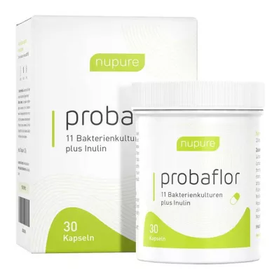 NUPURE probaflor Probiotikumok a bélrendszer helyreállításáért Kps, 30 db